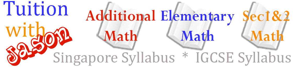 Tuition with Jason - Math Specialist